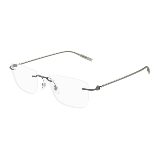 Montura de gafas Montblanc Hombre MB0431O001-RUTHENIUM-RUTHENIUM-TRANSP53 - MB0431O001-RUTHENIUM-RUTHENIUM-TRANSP53